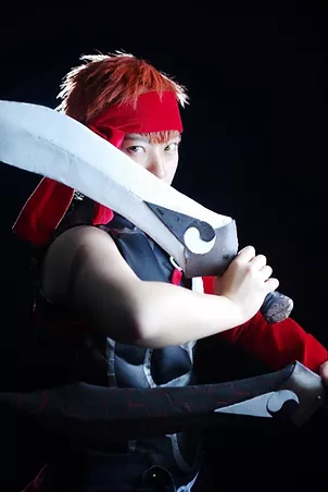 オタクジム代表SAKUのコスプレ