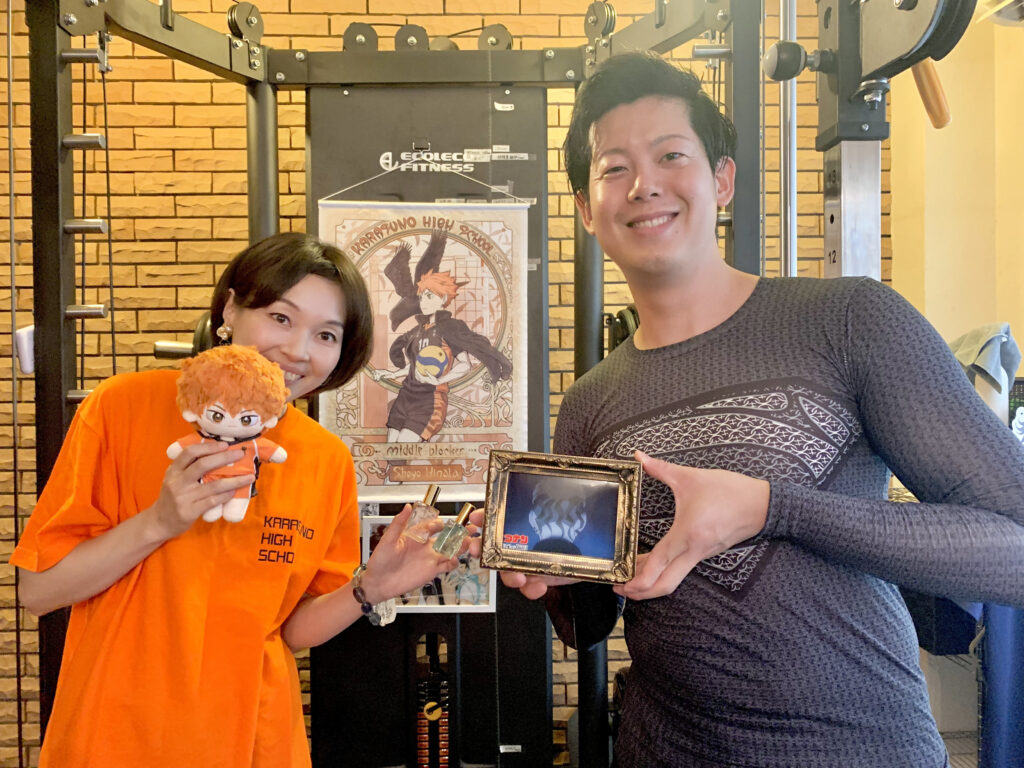 パーソナルトレーナーロクとお客様