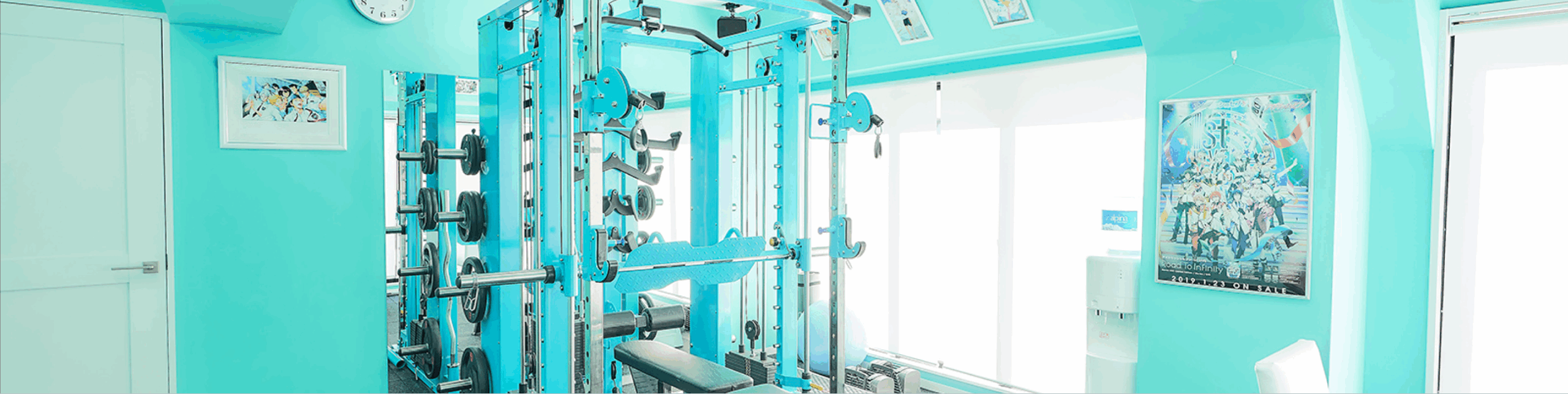 オタクジムの内観