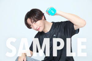 トレーニングウェア姿の和合真一ブロマイド