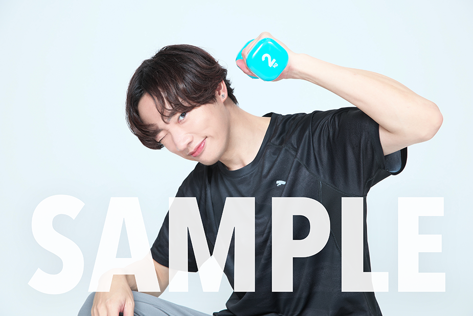 トレーニングウェア姿の和合真一ブロマイド